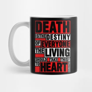 Ecclesiastes 7:2 Destiny Mug